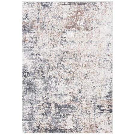 Safavieh 2 x 4 ft. Aston 700 Contemporary Accent Power Loomed Rug Ivory & Grey ASN705A-24